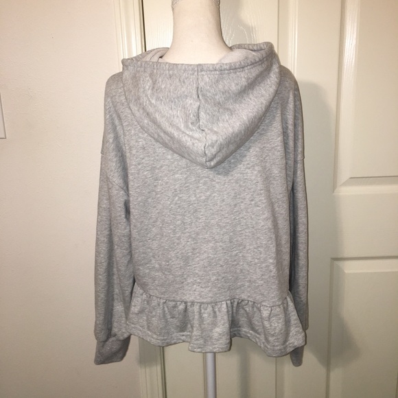 Shein Oversized Peplum Hoodie - Picture 7 of 9